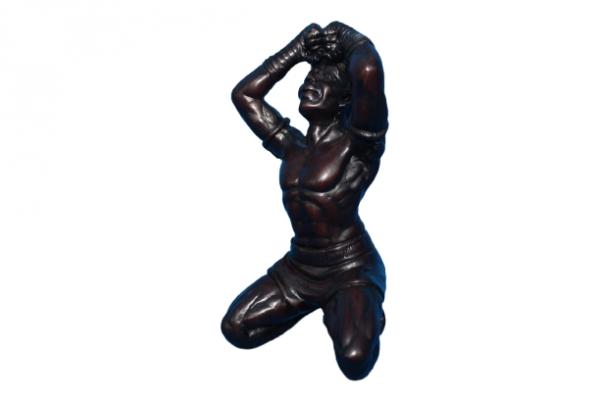 Muay Thai Figur braun 18cm